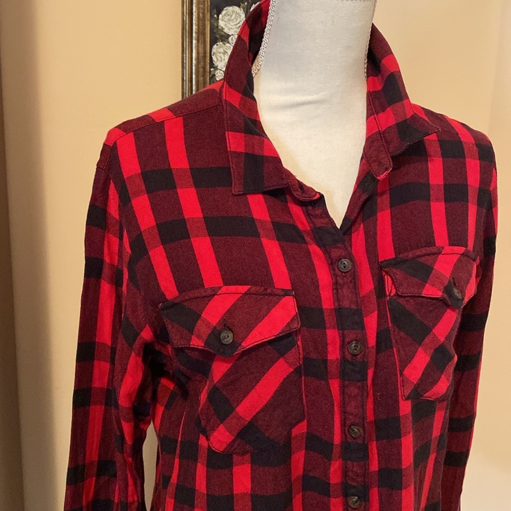 Sanctuary Button Down Top With Front Pockets - image 2